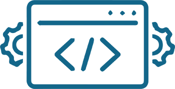 Icône expertise web : Création de sites web