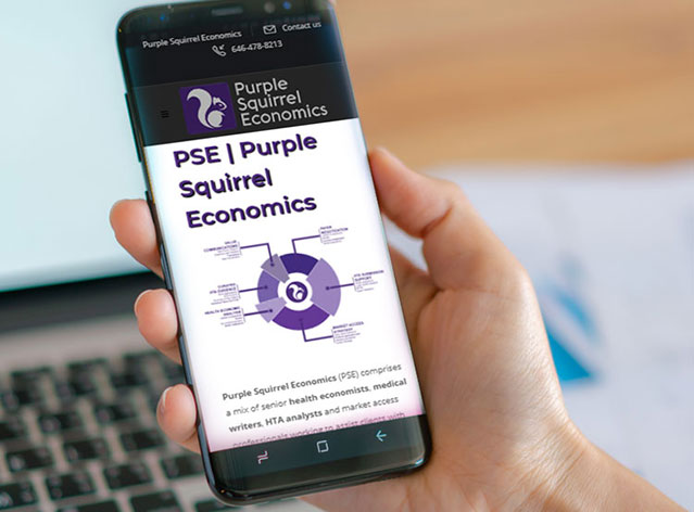Conception, maintenance site Web Purple Squirrel Economics